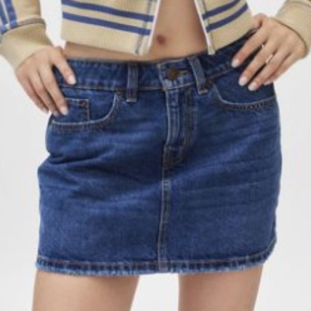 BDG Denim Mini Skirt